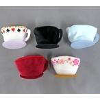 中古雑貨 全5種セット 「ほっとひといき・・・ ふわふわティーカップ(マスコット)」