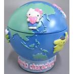 中古小物入れ・マルチケース・缶ケース 集合(地球儀型) 小物入れ 「サンリオキャラクターズ」 サンリオフレンドシップクラブ