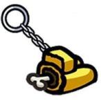 中古雑貨 死体 「Among Us(アモングアス) フィギュアキーチェーン」