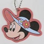 中古雑貨 ミニーマウス ネームチャーム 「Happyくじ DISNEY SPRING VACATION 2022」 ネームチャー