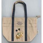 中古雑貨 ミッキー＆ダッフィー トートバッグ 「ダッフィーのワンダフル・ヴォヤッジ」 東京ディズニーシー限定