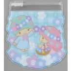 中古雑貨 リトルツインスターズ ジッパーバッグ 「Happyくじ Sanrio Characters Flower 2022」 ジ