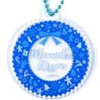 中古雑貨 立仙百佳 アクリルキーホルダー  「モバガチ