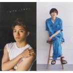 中古ポスター 両面ピンナップポスター(三つ折) 岸優太/道枝駿佑(なにわ男子) QLAP! 2023年8月号 綴じ込み付録