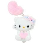  б/у брелок для ключа коричневый -mi- Kitty эмблема держатель HS Heart [ Sanrio герой z]
