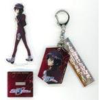 中古グッズセット シン・アスカ アクリルスタンド&箔押しビジュアルカード&台詞付きアクリルキーホルダ