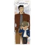  б/у постер Edogawa Conan & Mouri маленький ..[ Detective Conan pohs × pohs коллекция vol.13]
