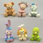 ショッピングダッフィー 中古トレーディングフィギュア 全6種セット 「ダッフィー＆フレンズのSay Cheese! フィギュア」 東京ディズニーシー限