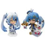 中古トレーディングフィギュア 全2種セット ビッグサイズフィギュア 「ガシャポンくじ 雪ミク2020 あそーと」A賞