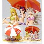 中古フィギュア 美希・あずさ・貴音 ビーチパラソル付DXセット 「アイドルマスタ