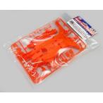  б/у пластиковая модель MA флуоресценция цвет шасси комплект ( orange ) Mini 4WD специальный проект [95320]