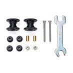  б/у пластиковая модель 2 уровень низкий трение pra ролик 13-13mm( черный ) [ Mini 4WD upgrade parts No.529] [15529]