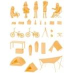 中古プラモデル 1/24 キャンプセット 「ARTPLA ゆるキャン△」 [AP002]