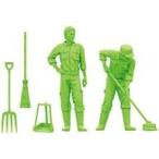  б/у пластиковая модель 1/35 разведение участник / инвентарь для уборки [ARTPLA разведение участник . лев комплект ]