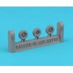  б/у пластиковая модель 1/144 Harrier GR.1/3/FRS.1/FA.2/ AV-8A/C чистый вес, вес конструкции деформация колесо ti зеленовато-голубой выше детали 