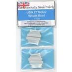  б/у пластиковая модель 1/700 USN 27*Motor Whale Boatti зеленовато-голубой выше детали [700/522]