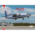 中古プラモデル 1/72 アントノフ An-24 (初期) ターボプロップ旅客機 [AMM72356]