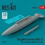 中古プラモデル 1/48 OV-10 (A、D) 150ガロン AERO 1C増槽 w/中央パイロン (米海軍・
