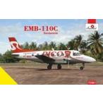 新品プラモデル 1/72 エンブラエルEMB110Cバンデイランテ小型旅客機 [AM72391]
