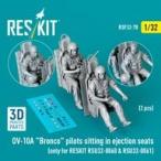 新品プラモデル 1/32 OV-10A クルー w/射出座席 (2体入) (レスキット RSKU32-0060/-0061用)