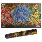 中古サプライ 遊戯王OCG デュエルモンスターズ デュエルフィールド(プレイマット) 三幻魔 OGSサテライトショップ限定