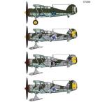  б/у краска * инструмент 1/72 блеск ta-g радиатор Швеция ВВС Vol.II переводная картинка [SBMD72006]