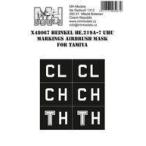  б/у краска * инструмент 1/48 высокий nkeruHe219A-7 маркировка маска наклейка Tamiya для [MHZX48067]