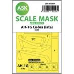  б/у краска * инструмент 1/32 AH-1G более поздняя модель покраска маска наклейка ICM для [ASCM32004]