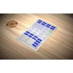  б/у краска * инструмент 1/35 geo лама материалы в соответствии название опознавательный знак комплект переводный картинок D испанский язык [MH35126]