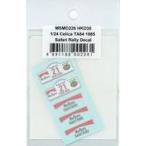 б/у краска * инструмент 1/24 Celica TA64 1985 Safari Rally Decal [MSMD226/HKD30]