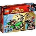 中古おもちゃ LEGO スパイダーマン：スパイダーサイクル・チェイス 「レゴ MARVEL スーパーヒーローズ」 76004