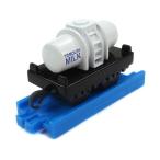  б/у игрушка молоко tanker car [ Capsule Plarail паровозик Томас Arthur. ..... Kiroku сборник ]