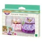 Yahoo! Yahoo!ショッピング(ヤフー ショッピング)中古おもちゃ Dress Up Set （Purple ＆ Pink） -ドレスアップセット（パープル＆ピンク）- 「シルバニ