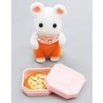 中古おもちゃ 【シークレット】マシュマロネズミの赤ちゃん 赤ちゃんコレクション〜ショッピングシリーズ〜 「シルバニアフ