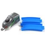  б/у игрушка Phantom sinkali on ( после хвост машина )+ искривление линия направляющие ×2 [ Capsule Plarail sinkali on чейнджер 