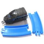  б/у игрушка - -tessinkali on ( после хвост машина )+ искривление линия направляющие ×2 [ Capsule Plarail sinkali on перемена 