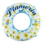 ショッピングうきわ 新品おもちゃ プルメリア うきわ 100cm