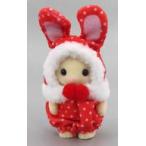  б/у игрушка 1. шоколад заяц. младенец (k Lem ) [ Sylvanian Families младенец красочный заяц костюм ] серебристый ni