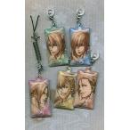 中古ストラップ(キャラクター) 薄桜鬼 ポータブル 携帯窓拭きストラップ 5個セット PSP限定版特典