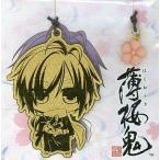 中古ブックカバー・しおり(キャラクター) 斎藤一ver. ブックマーカー(和菓子風さくらチャーム付き) 「アニくじ 薄桜鬼