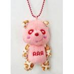 中古キーホルダー・マスコット(男性) 末吉秀太 え〜パンダ豹キーホルダー(桃) 「AAA Heart to (Hea