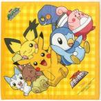 中古タオル・手ぬぐい(キャラクター) 集合(イエロー/7匹) ポケモンわくわくハンカチ 「DVD