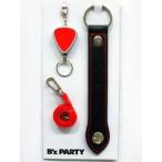 中古キーホルダー・マスコット(男性) B’z オリジナルリールキーホルダー(ストラップ＆ベルトループ付) 「オフ