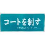 中古タオル・手ぬぐい(キャラクター) 青葉城西高校(コートを制す) 横断幕フェイスタオル 「ハイキュー!!」