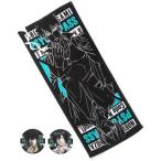 中古その他雑貨(キャラクター) コウガミ＆ギノザ フェイスタオル＆缶バッチセット 「PSYCHO-PASS -サイコパス-」 C88