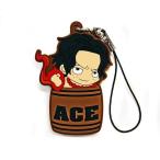 中古ストラップ(キャラクター) 6.ポートガス・D・エース 「ワンピース ラバーストラップコレクション タ