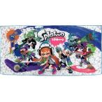 中古タオル・手ぬぐい(キャラクター) 集合柄 マイクロファイバーバスタオル 「Splatoon(スプラトゥーン)」