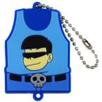 中古キーホルダー・マスコット(キャラクター) 【シークレット】カラ松(タンクトップ) 「おそ松さん ツナギ型ラバーマスコット」