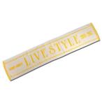 中古タオル・手ぬぐい(女性) 安室奈美恵 マフラータオル(タワーレコードカラー) 「namie amuro LIVE STYL