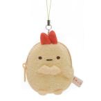 中古バッグ(キャラクター) すみっコ弁当テーマ(えびふらいのしっぽ) ぬいぐるみミニポーチ 「すみっコぐらし」
